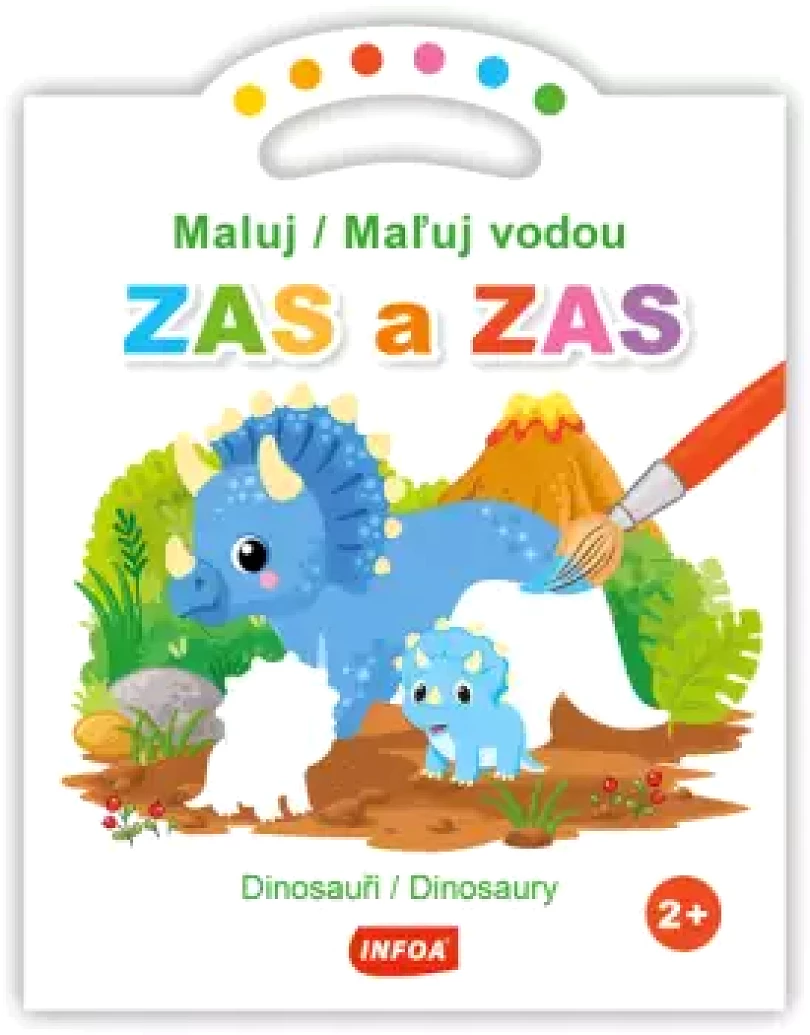 Maluj/Maľuj vodou ZAS a ZAS Dinosauři/Dinosaury (, 2025)