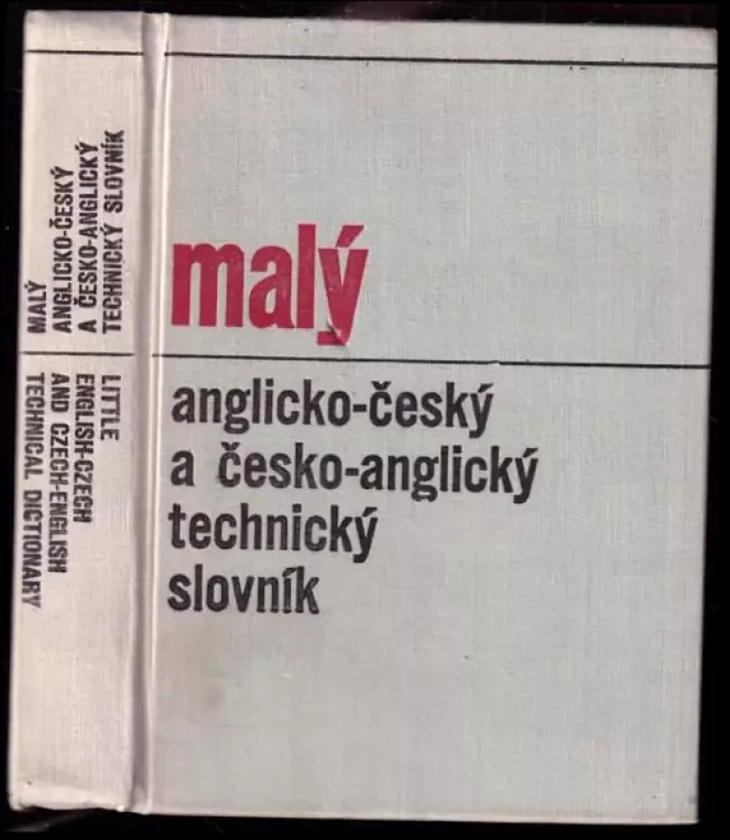 Malý anglicko-český a česko-anglický technický slovník (, 1970)