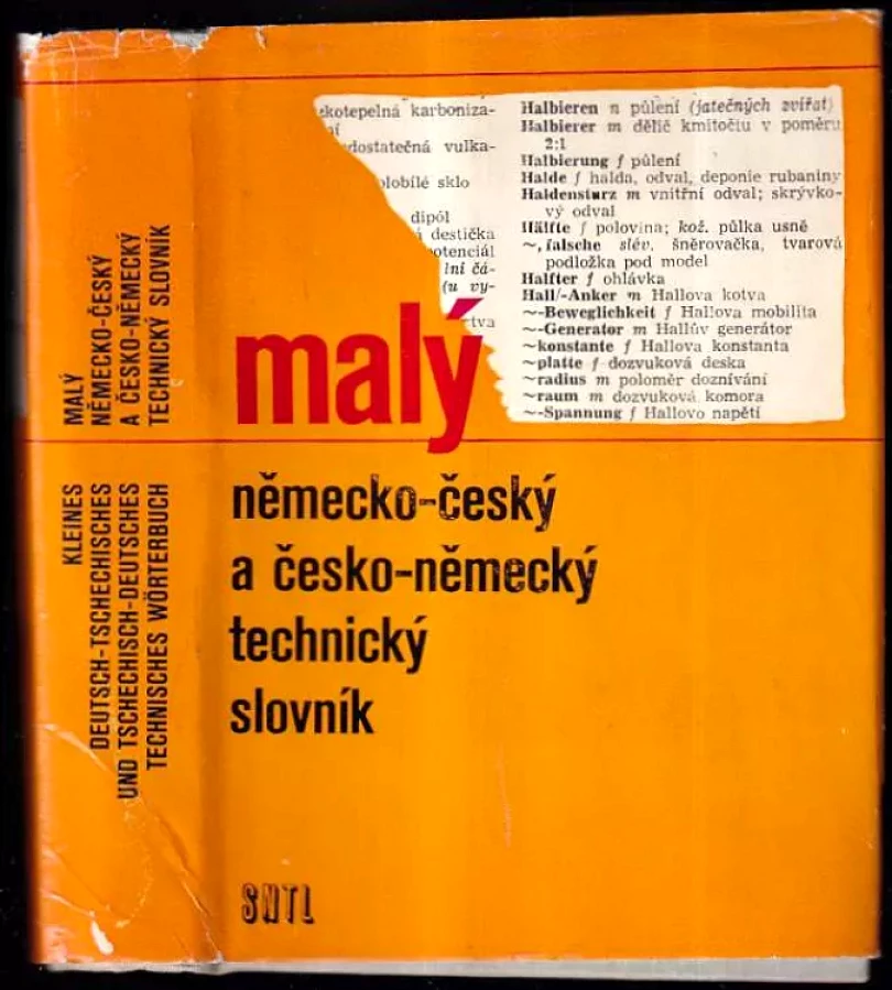 Malý německo-český a česko-německý technický slovník (, 1974)