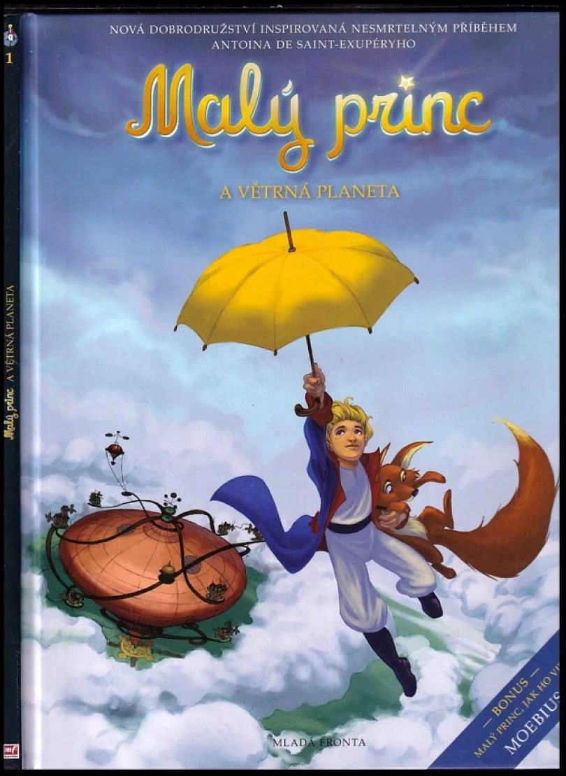 Levně Malý princ a Větrná planeta (Delphine Dubos, 2012)
