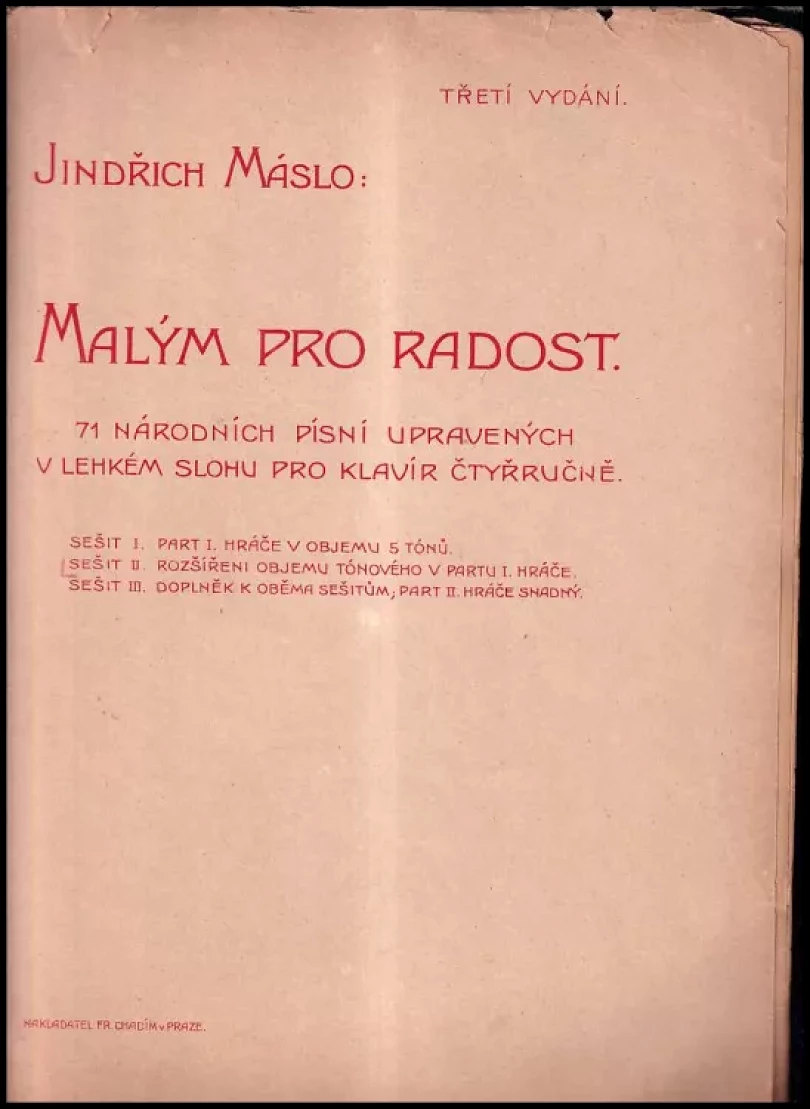 Malým pro radost (Jindřich Máslo, )