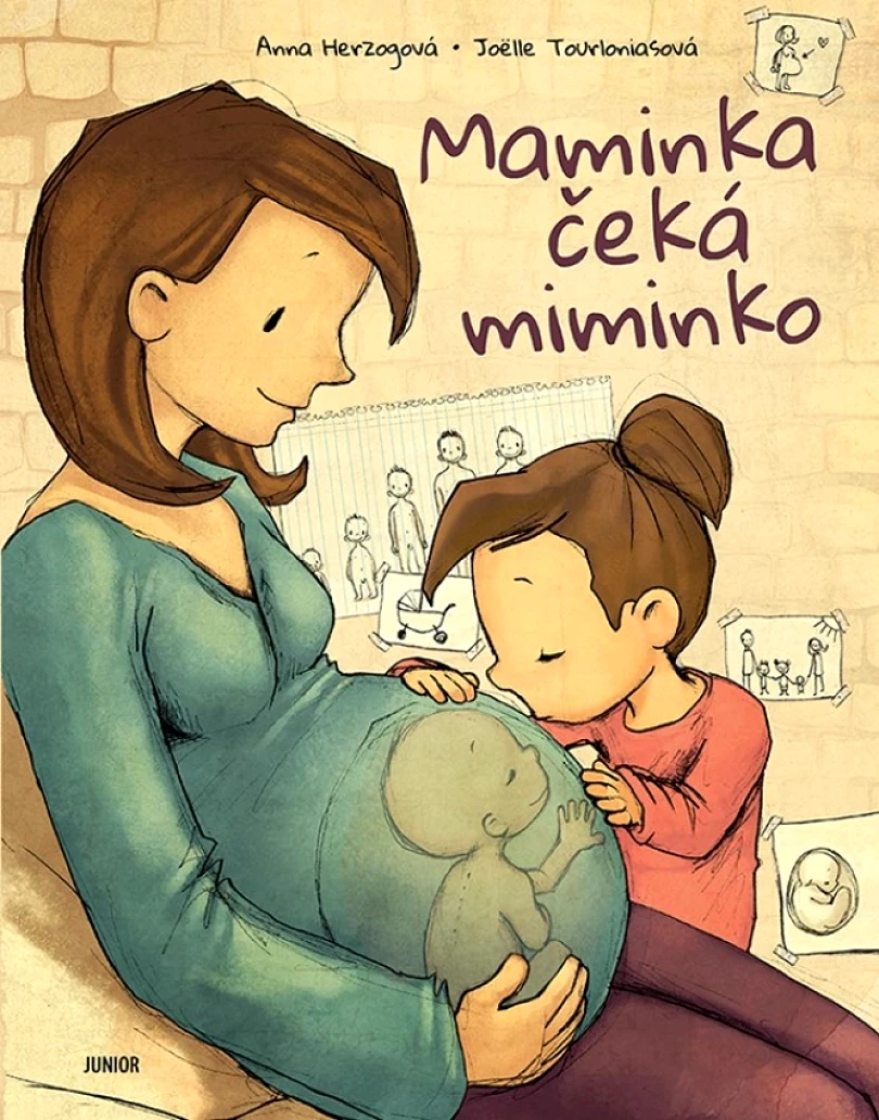 Levně Maminka čeká miminko (Tourlonias Joëile, 2025)