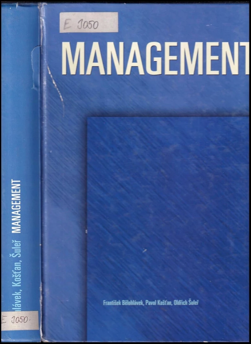 Levně Management (František Bělohlávek, 2001)