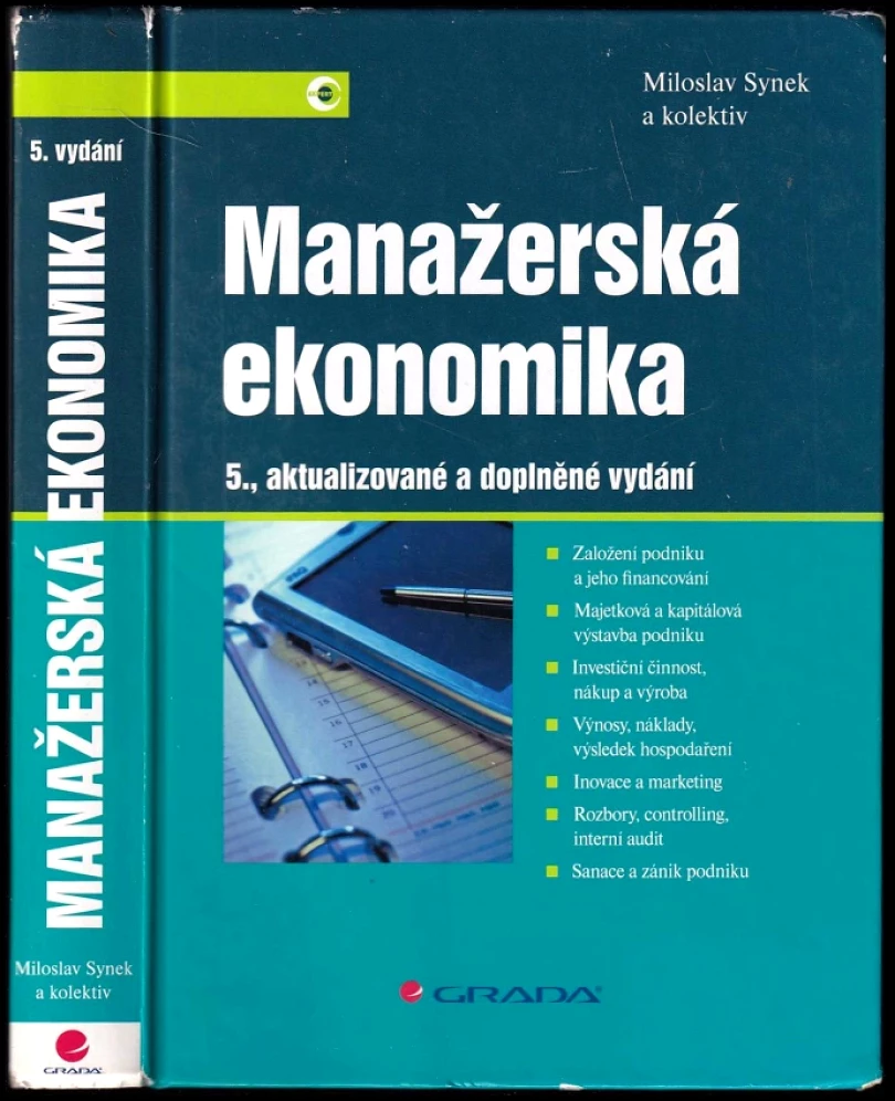 Levně Manažerská ekonomika (Miloslav Synek, 2011)