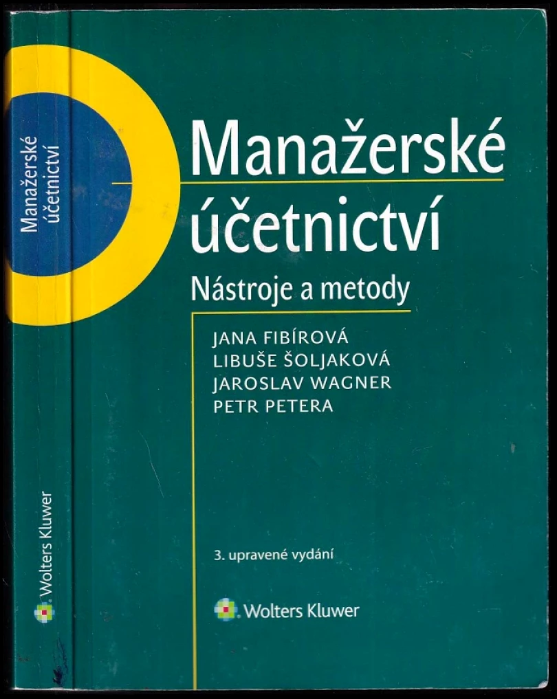 Manažerské účetnictví (Jana Fibírová, 2020)