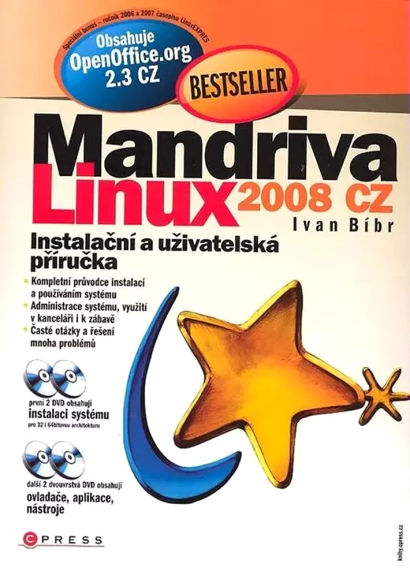 Levně Mandriva Linux 2008 CZ (Ivan Bíbr, 2007)