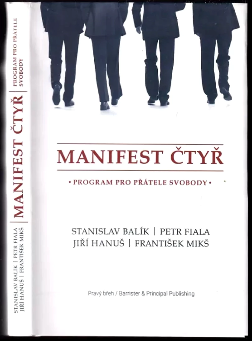 Levně Manifest čtyř (Petr Fiala, 2017)