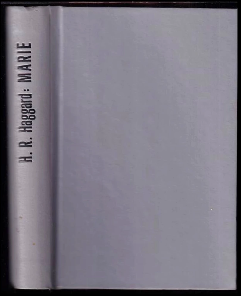Levně Marie (H. Rider Haggard, 1927)