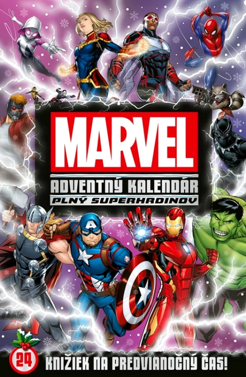 Marvel - Adventný kalendár plný superhrdinov (kolektiv, 2025)