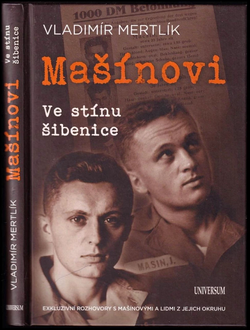 Levně Mašínovi (Vladimír Mertlík, 2020)