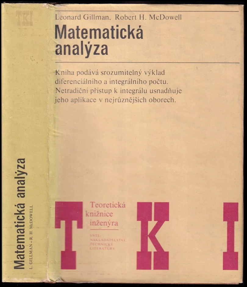 Matematická analýza (Leonard Gillman, 1983)