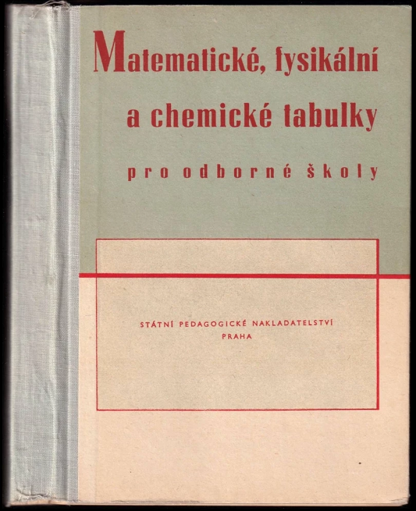 Levně Matematické, fysikální a chemické tabulky (Karel Hruša, 1956)