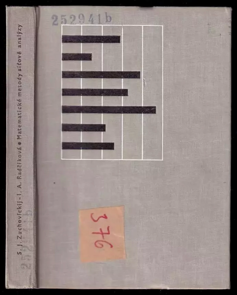 Matematické metody síťové analýzy (S. I Zuchovickij, 1972)