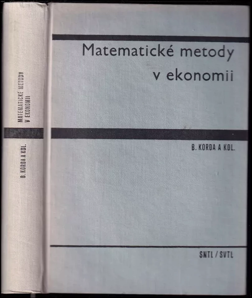 Matematické metody v ekonomii (Benedikt Korda, 1967)