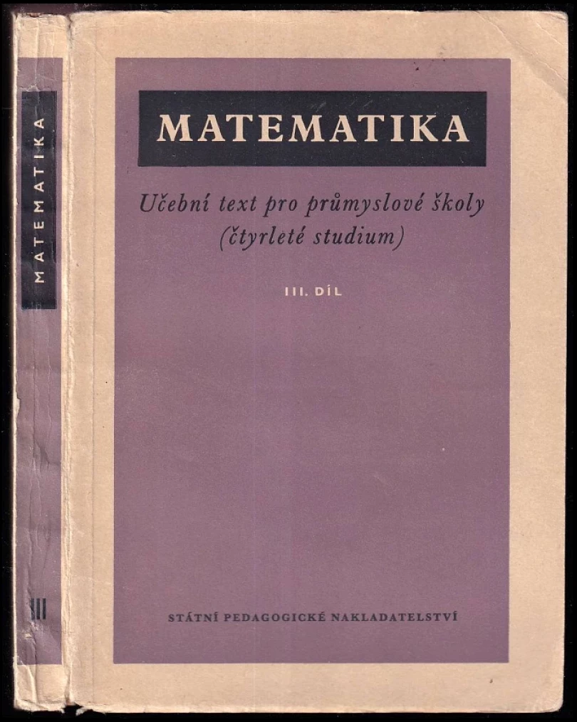 Levně Matematika (František Kejla, 1955)