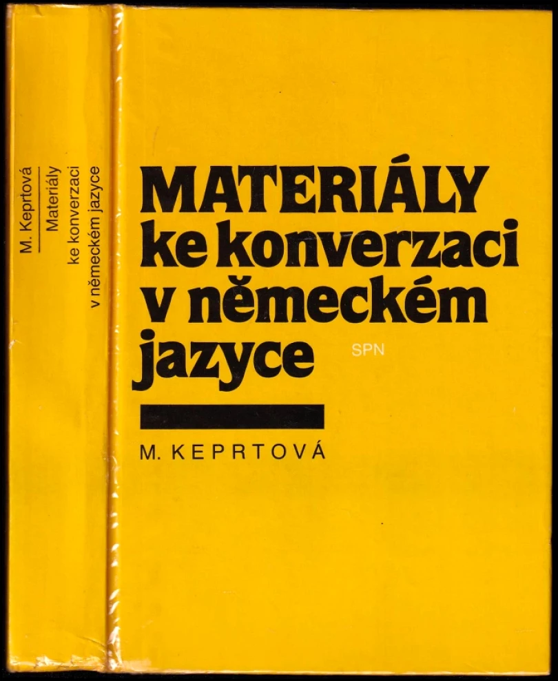 Materiály ke konverzaci v německém jazyce (Margareta Keprtová, 1988)