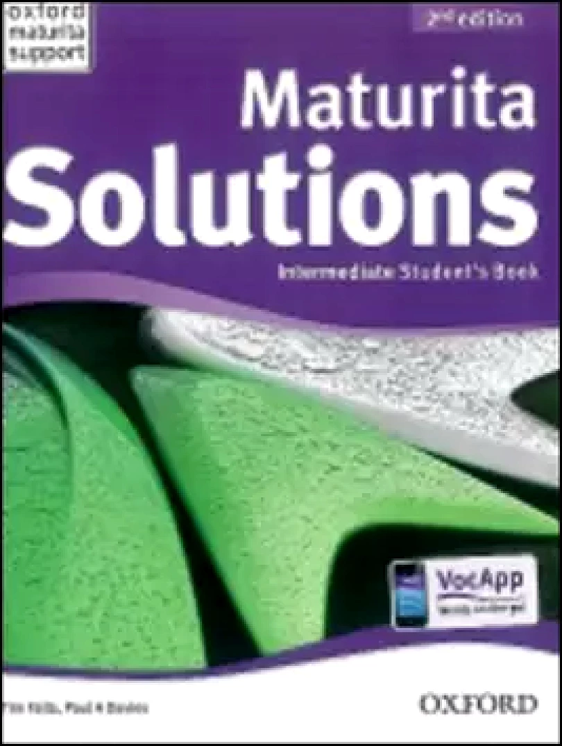 Maturita Solutions Intermediate Student´s Book Czech Edition (Tim Falla, 2012)