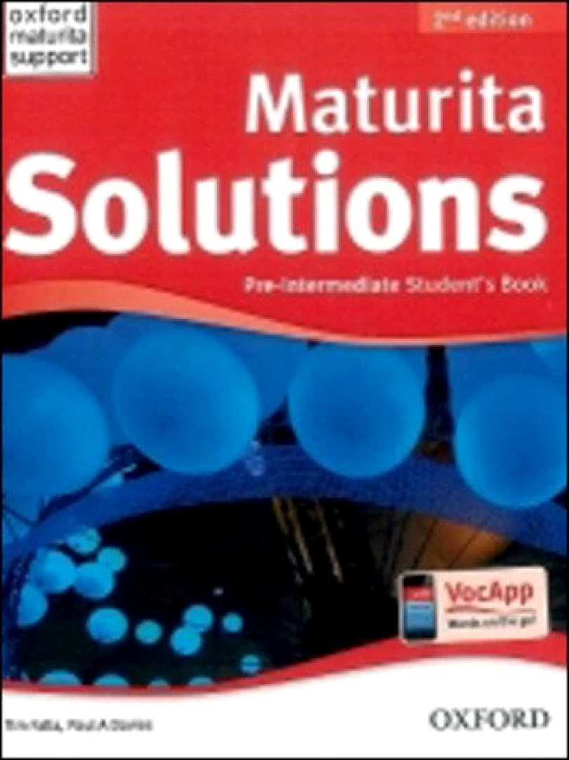 Levně Maturita Solutions Pre-Intermediate Student´s Book 2nd (CZEch Edition) (Tim Falla, 2013)
