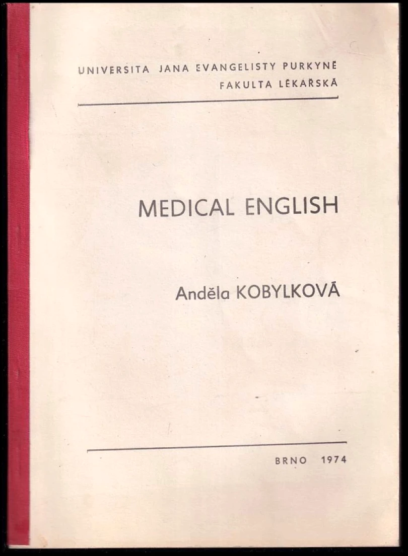 Medical English (Anděla Kobylková, 1974)