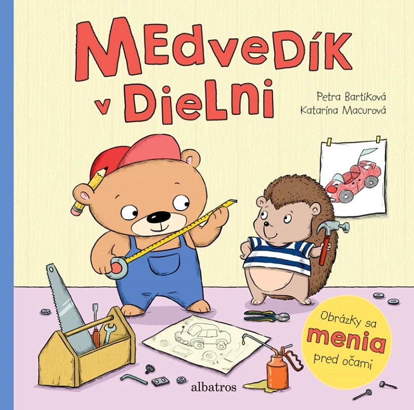 Medvedík v dielni (Bartíková Petra, 2025)
