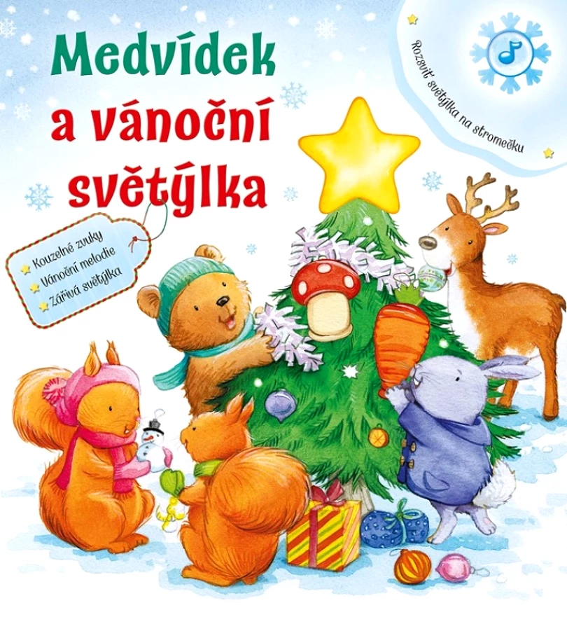 Levně Medvídek a vánoční světýlka (kolektiv, 2023)