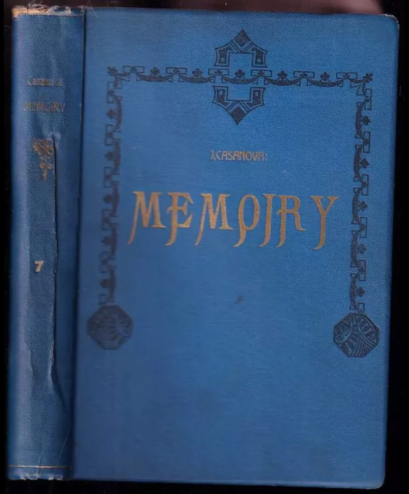 Levně Memoiry (Giacomo Casanova, 1899)