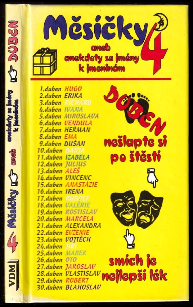 Měsíčky, aneb, Anekdoty se jmény k jmeninám (, 1995)