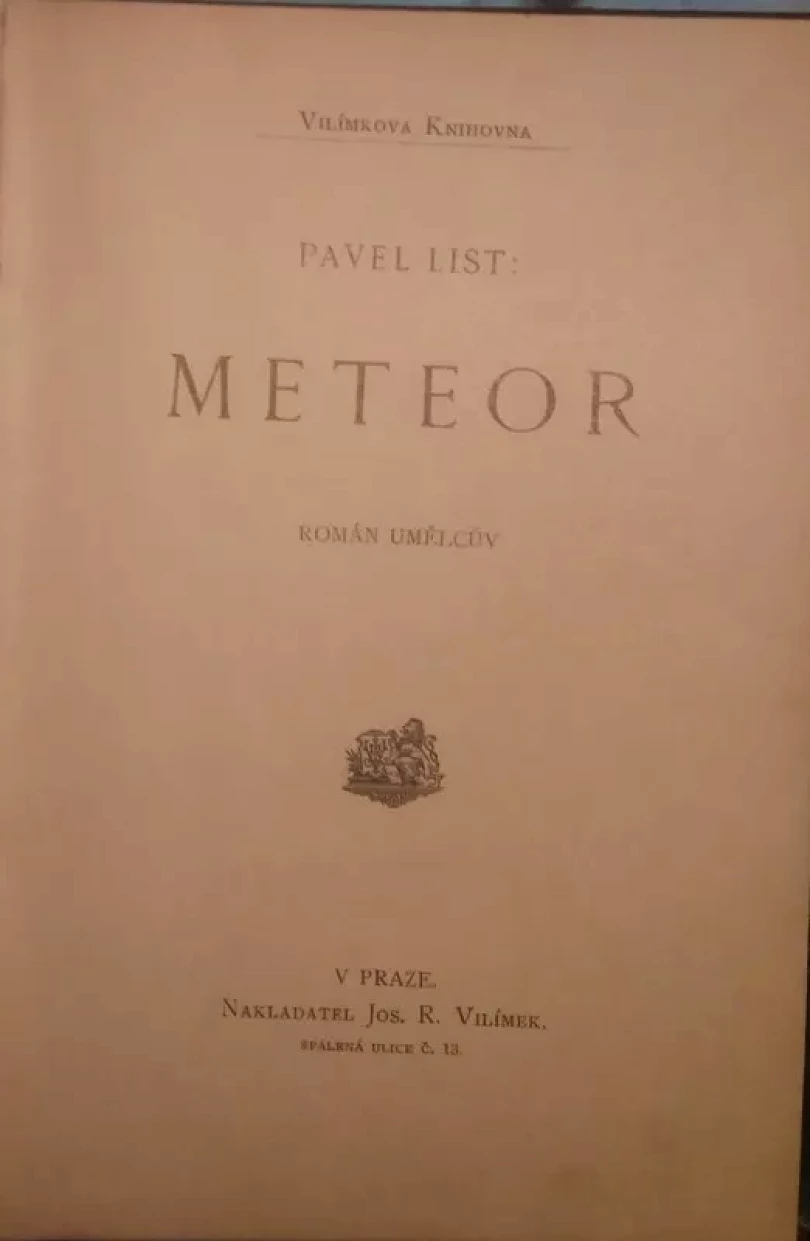 Levně Meteor (Václav Schwab, 1910)