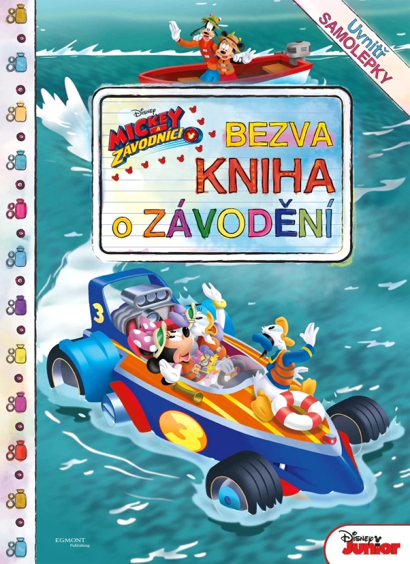 Levně Mickey a závodníci - Bezva kniha o závodění (kolektiv, 2017)