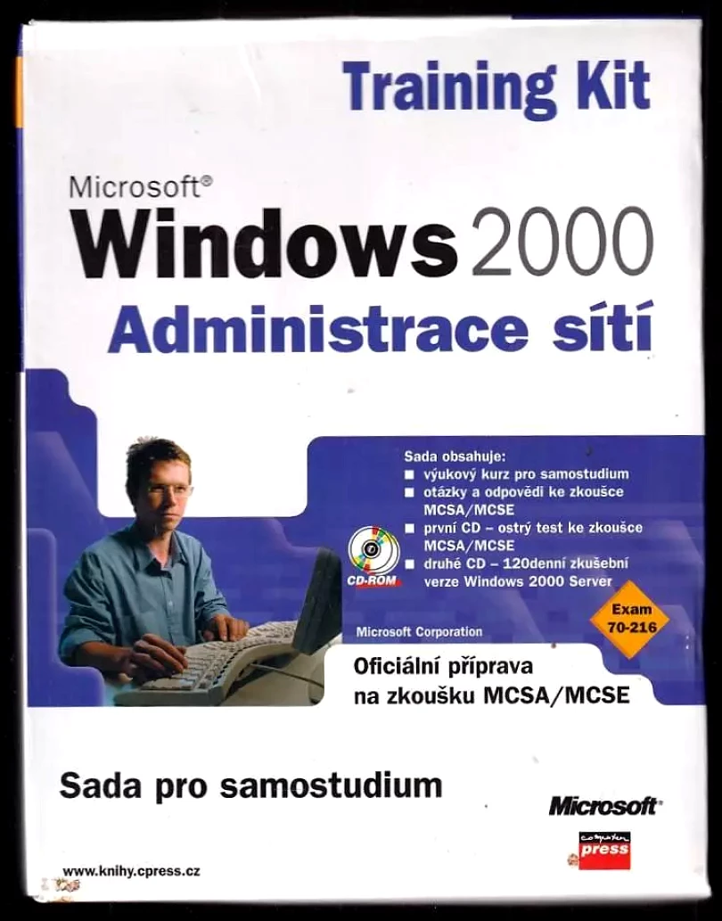 Microsoft Windows 2000 - Administrace sítí - Výukový kurz + Otázky a odpovědi + 2 CD (, 2003)