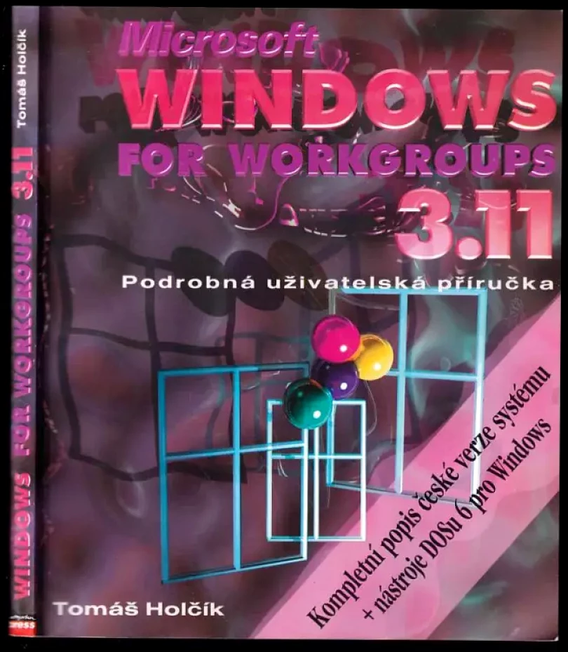 Microsoft Windows for Workgroups 3.11 CZ. Nástroje DOSu 6 pro Windows (Tomáš Holčík, 1996)
