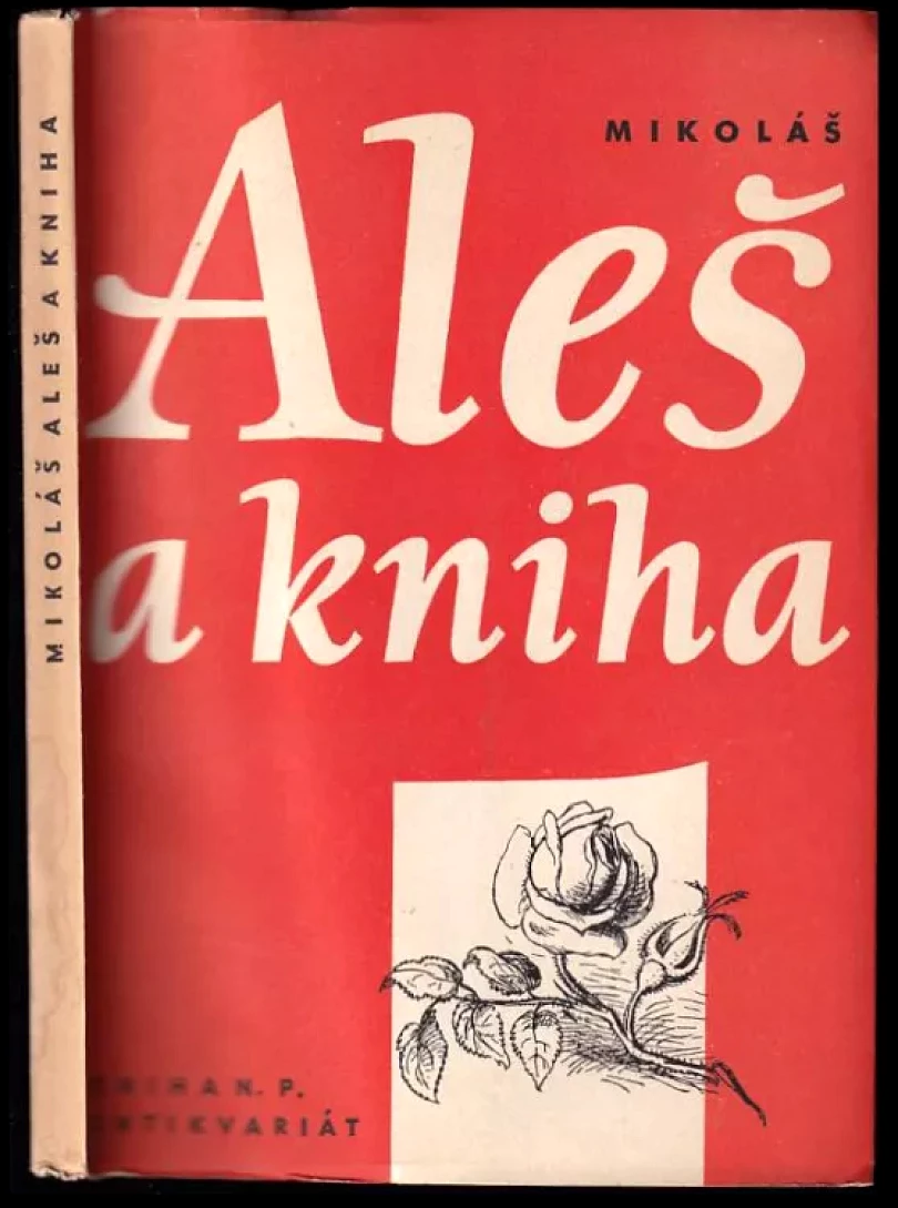 Levně Mikoláš Aleš a kniha (Mikoláš Aleš, 1956)