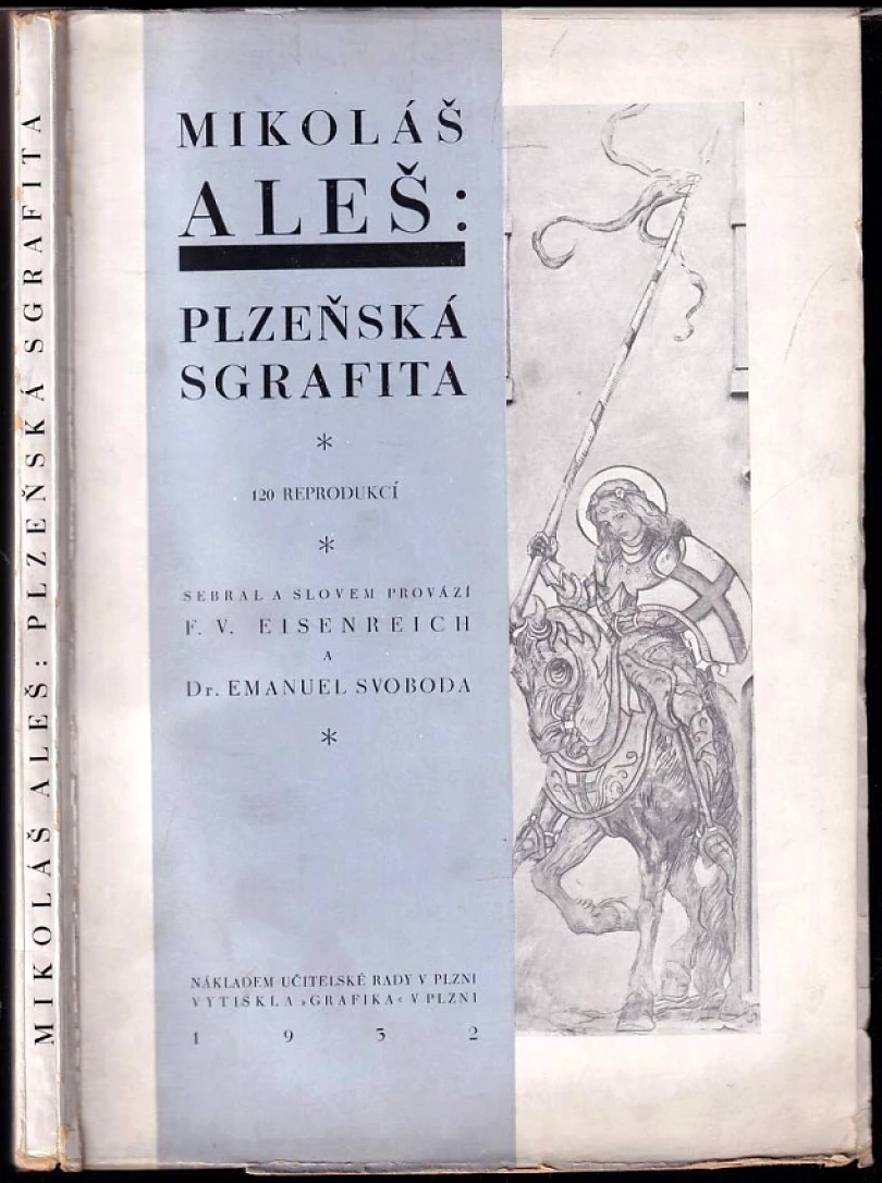Levně Mikoláš Aleš: Plzeňská sgrafita (Mikoláš Aleš, 1932)