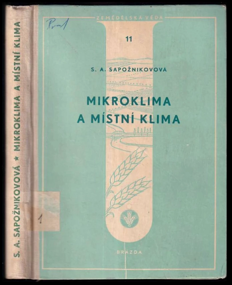 Levně Mikroklima a místní klima (S. A Sapožnikov, 1952)