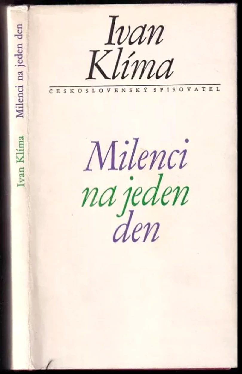 Levně Milenci na jeden den (Ivan Klíma, 1970)