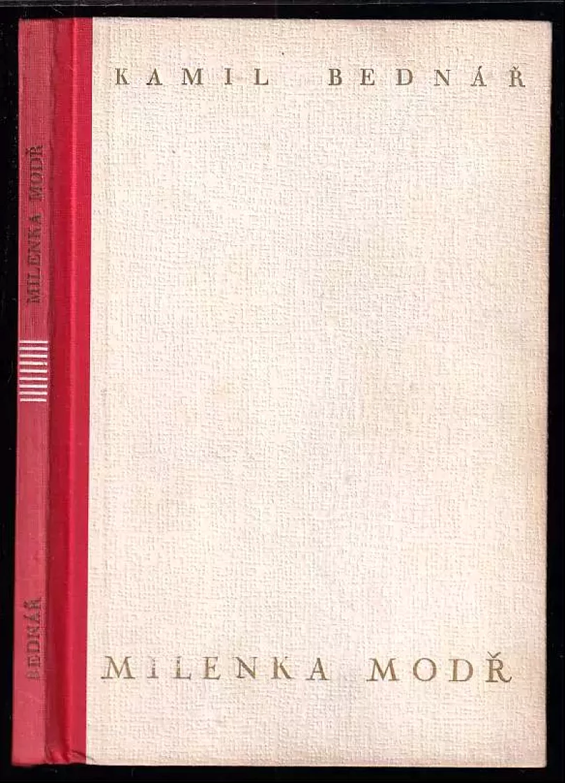 Levně Milenka modř (Kamil Bednář, 1939)