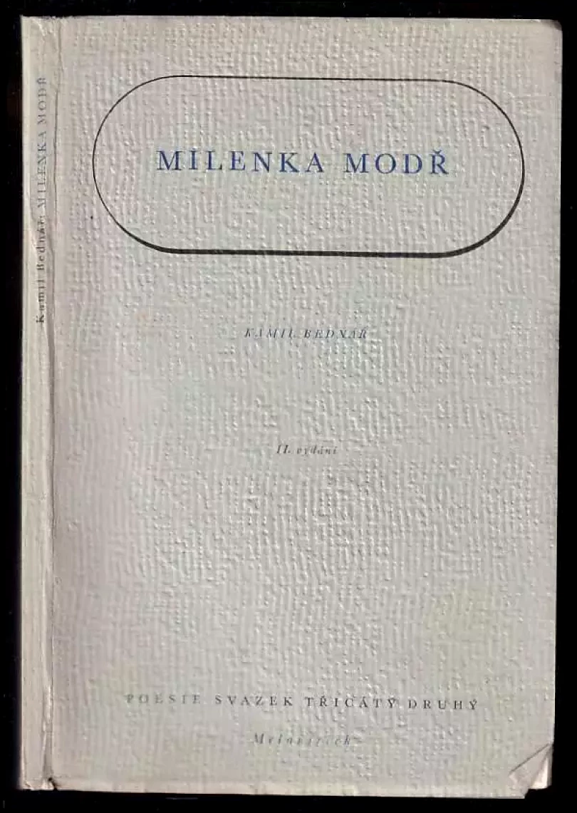 Levně Milenka modř (Kamil Bednář, 1944)