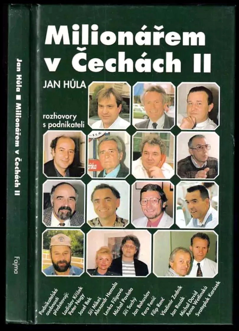 Levně Milionářem v Čechách 2, Rozhovory s podnikateli. (Jan Hůla, 1993)
