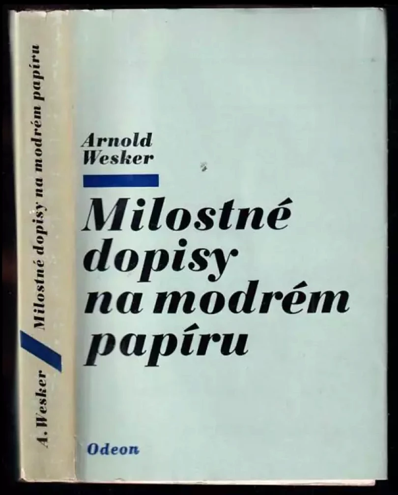 Levně Milostné dopisy na modrém papíru (Arnold Wesker, 1981)