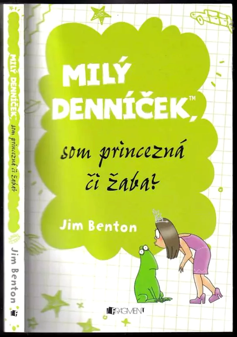 Levně Milý denníček, som princezná či žaba? (Jim Benton, 2012)