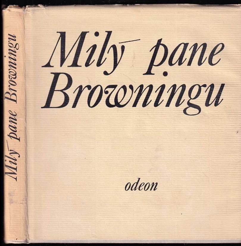 Levně Milý pane Browningu (Elizabeth Barrett Browning, 1974)