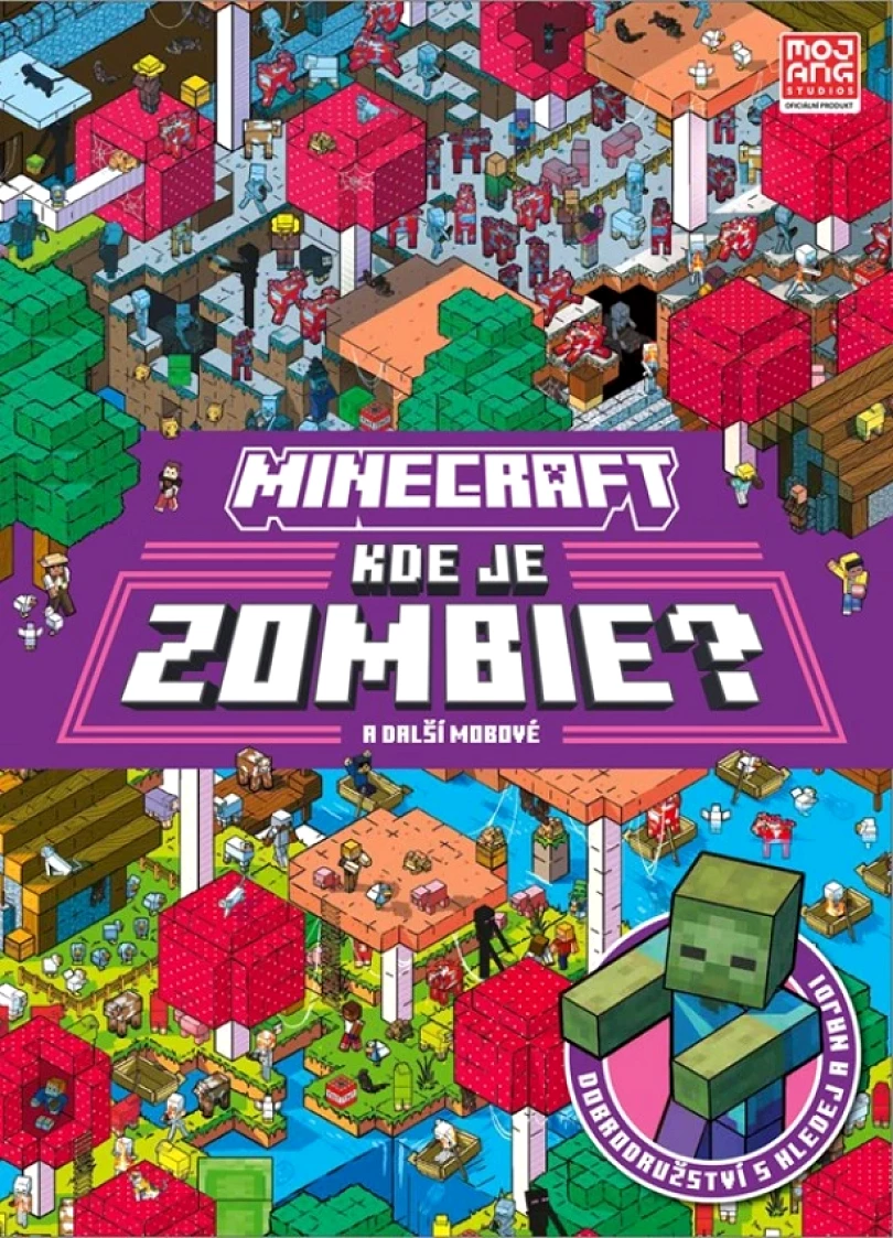 Levně Minecraft - Kde je Zombie? (kolektiv, 2024)