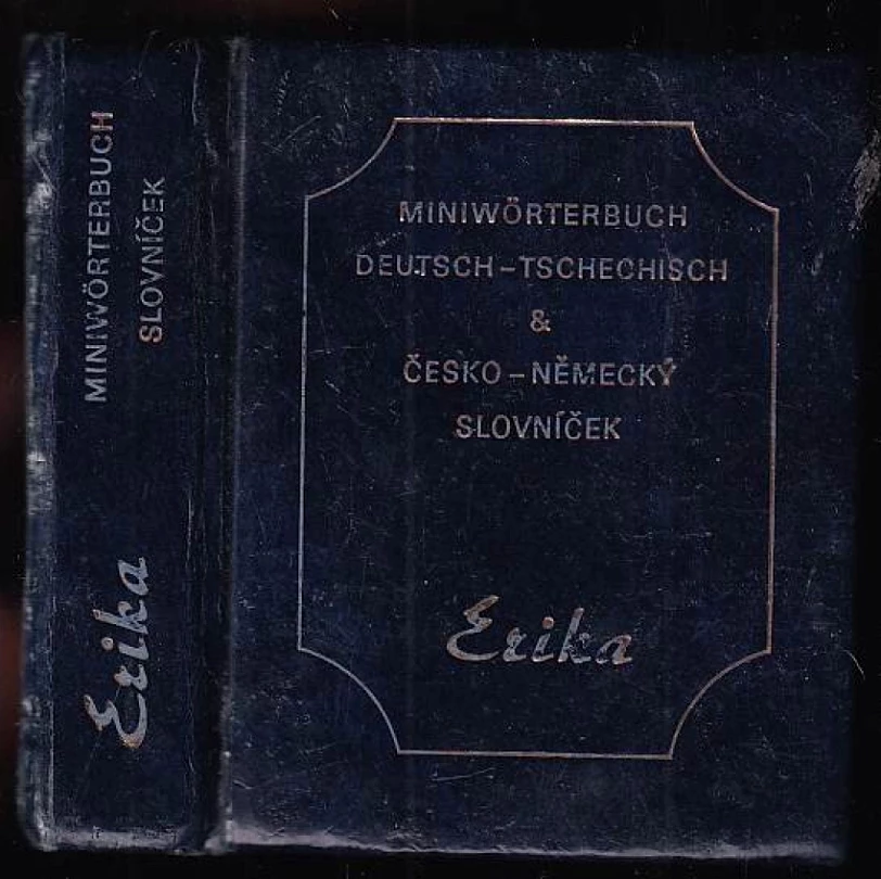 Miniwörterbuch deutsch-tschechisch & česko-německý slovníček (, 1991)