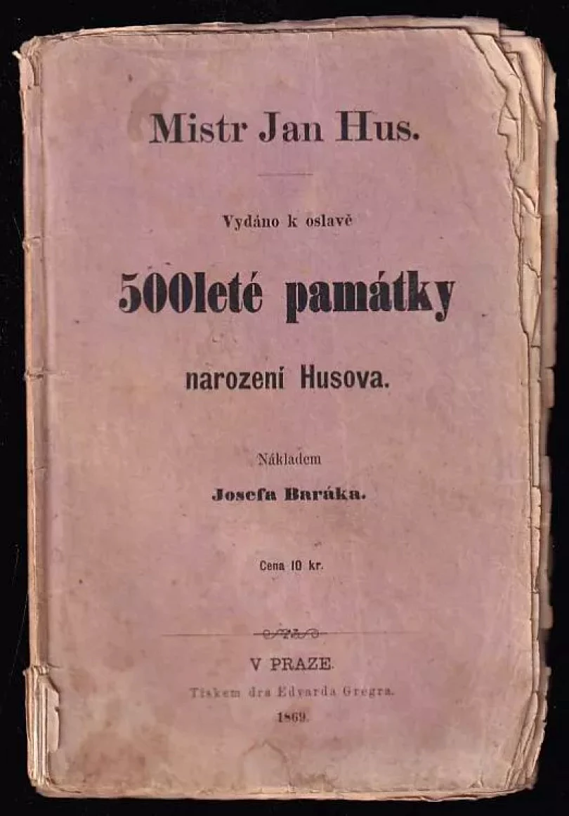 Levně Mistr Jan Hus (Josef Barák, 1869)