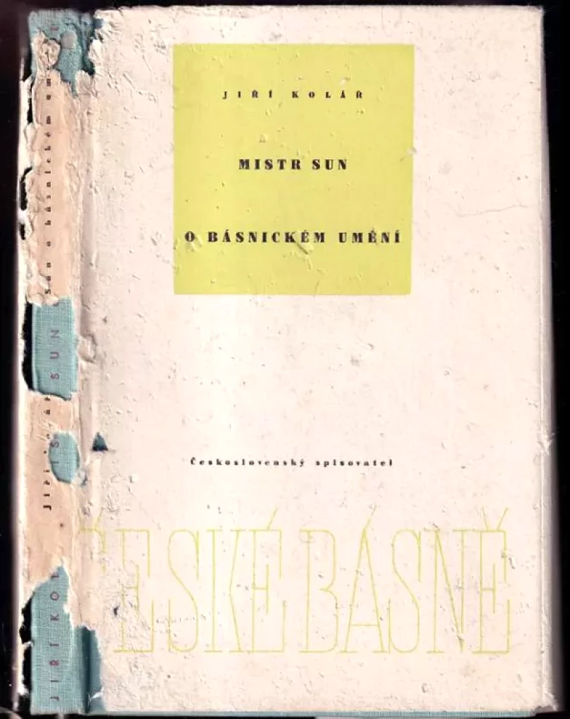 Levně Mistr Sun o básnickém umění (Jiří Kolář, 1957)