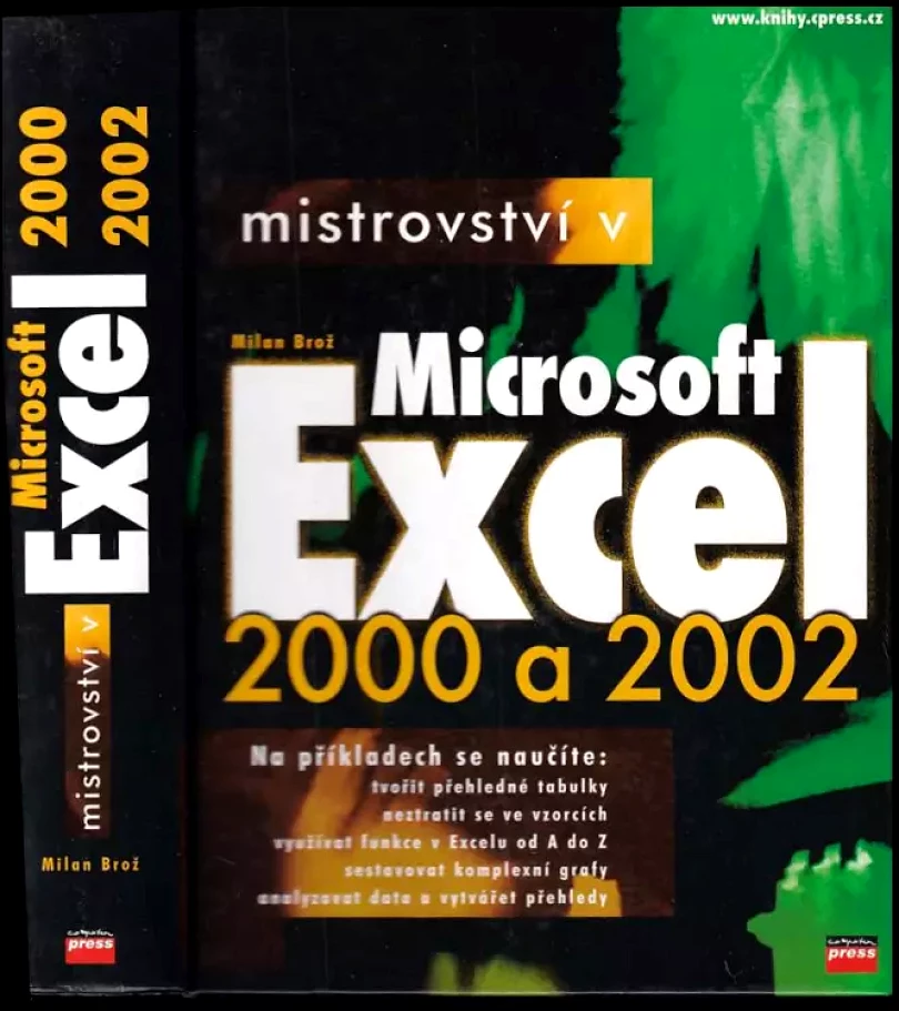 Levně Mistrovství v Microsoft Excel 2000 a 2002 (Milan Brož, 2002)