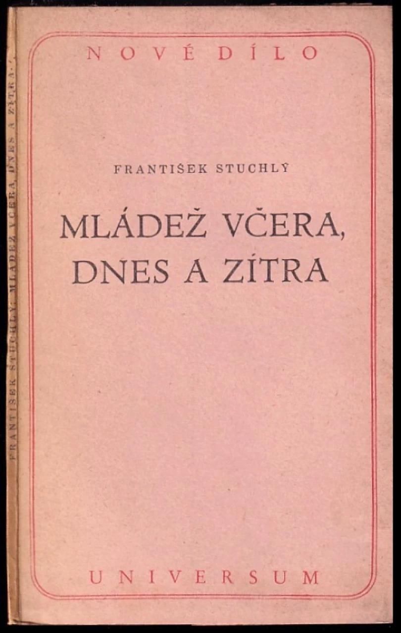 Levně Mládež včera, dnes a zítra (František Stuchlý, 1947)