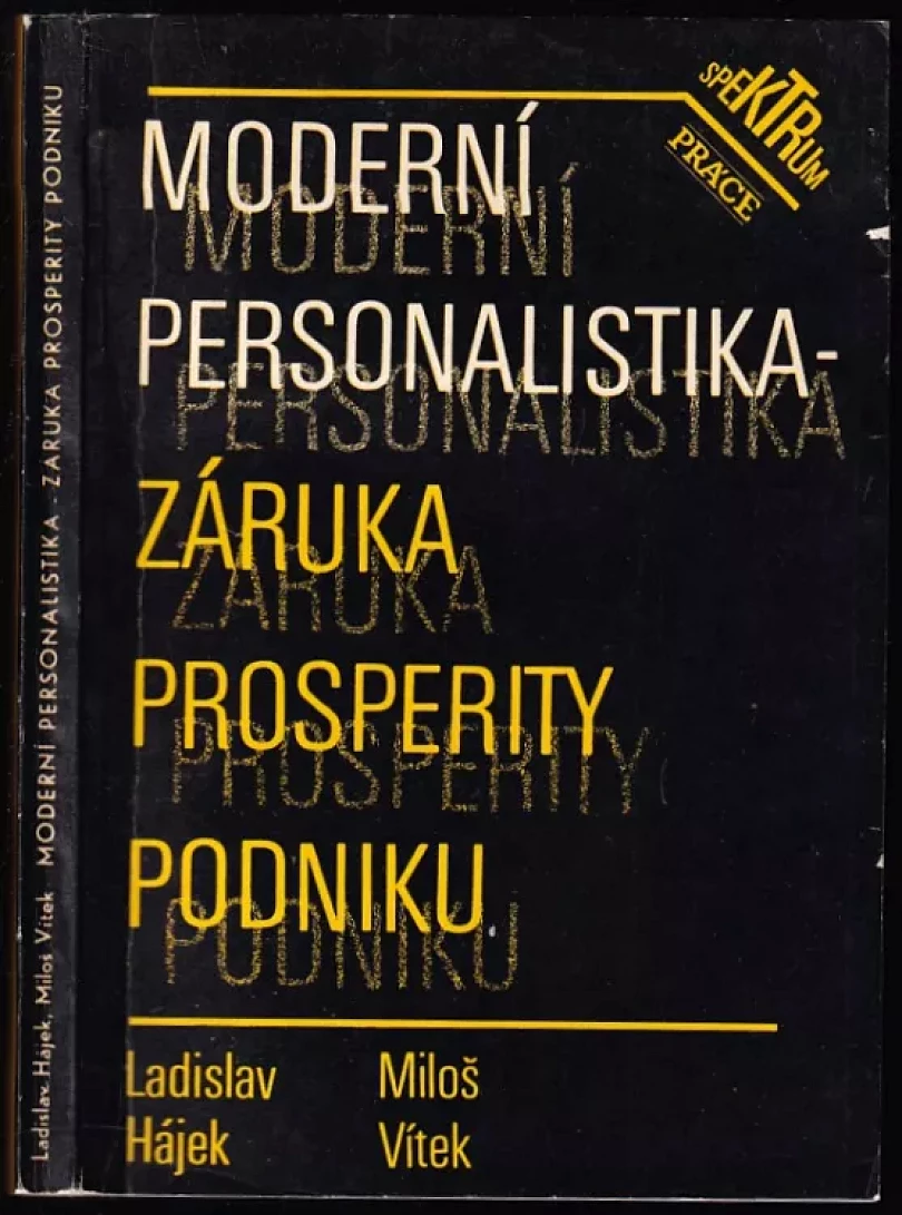 Levně Moderní personalistika (Miloš Vítek, 1991)
