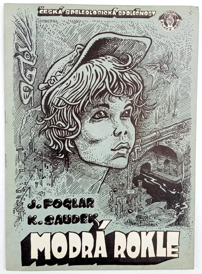 Modrá rokle - SBĚRATELSKÝ STAV, KÁJA SAUDEK (Jaroslav Foglar, 1988)