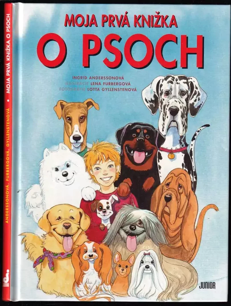 Levně Moja prvá knižka o psoch (Ingrid Andersson, 2009)